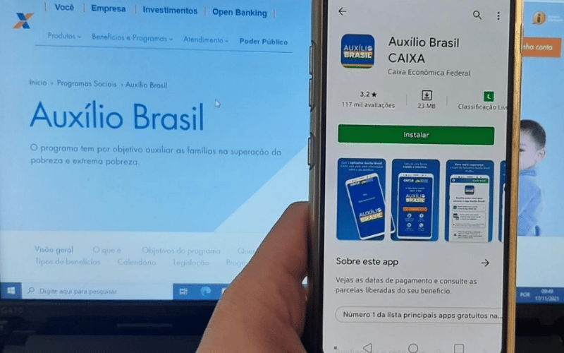 Como sacar o Auxílio Brasil? Veja passo a passo pelo banco e aplicativo